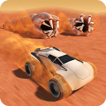 Desert Worms v 1.59 Hack MOD APK (Open all levels and cars / No advertising)