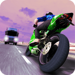 Moto Traffic Race 2: Multiplayer v 1.14 APK + Hack MOD (money)