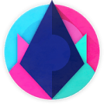﻿Unicorn Dark Icon Pack 5.5 APK Patched