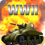 WW2 Battle Simulator v 1.0.7 APK + Hack MOD (Money)