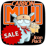 MIUI CARBON ICON PACK 7.6 APK Patched