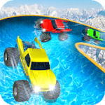 Water Slide Monster Truck Race v 1.1 Hack MOD APK (Money)