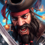 Pirate Tales: Battle for Treasure v 1.48 Hack MOD APK (God mode / dmg / def up to 10x / always win)