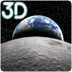 Earth & Moon Parallax 3D Live Live Wallpaper 0.5 APK Paid