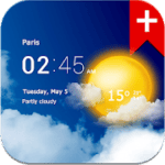 Transparent clock weather Ad-free 3.00.01 APK Paid
