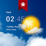 Transparent clock weather Ad-free v3.10.06 APK Subscribed
