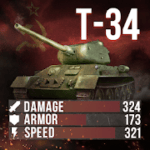 Armor Age Tank Wars WW2 Platoon Battle Tactics v 1.7.269 APK + Hack MOD (free upgrade)