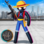 Stickman Rope Hero – Pirate Fight v 1.0 hack mod apk (Coin / Gems)