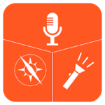 Voice Recorder Compass Flashlight (3 in 1) 1.0.2 APK Ads-Free