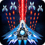 Space shooter Galaxy attack Galaxy shooter v 1.407 Hack mod apk (Unlimited Diamonds / Cards / Medal)