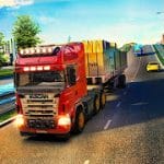 Euro Truck Driving Simulator Transport Truck Games v 1.28 Hack mod apk  (Free Shopping)