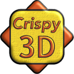 Crispy 3D  Icon Pack 2.1.0 APK Patched