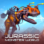 Jurassic Monster World Dinosaur War 3D FPS v 0.11.0 Hack mod apk (Use bullets without subtracting)
