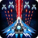 Space shooter Galaxy attack Galaxy shooter v 1.492 Hack mod apk (Infinite Diamonds / Cards / Medal)