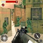Commando Assassin Strike World War Pacific Shooter v 3.9  Hack mod apk (God mode / Stupid enemy)