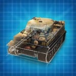 Idle Panzer v 1.0.1.031 Hack mod apk  (Free Shopping)