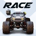 RACE: Rocket Arena Car Extreme v  1.0.51 Hack mod apk  (Unlimited Money / Gems / Rockets)